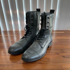 Diesel Boots - Genuine Leather Grey - Size 45 (12)